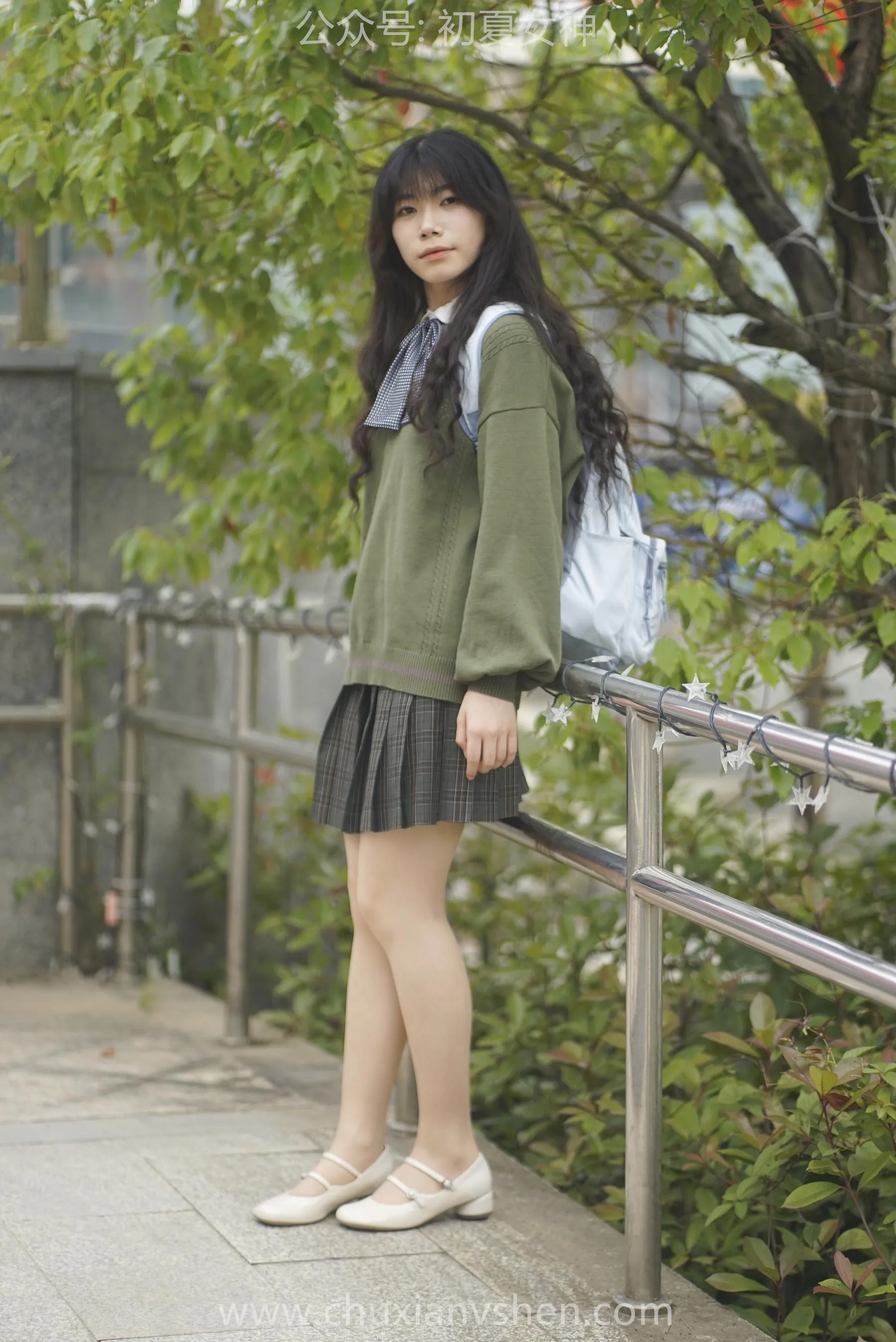 初夏女神 NO.064 欢欢 新晋学妹-学妹的一天 [164P]插图4
